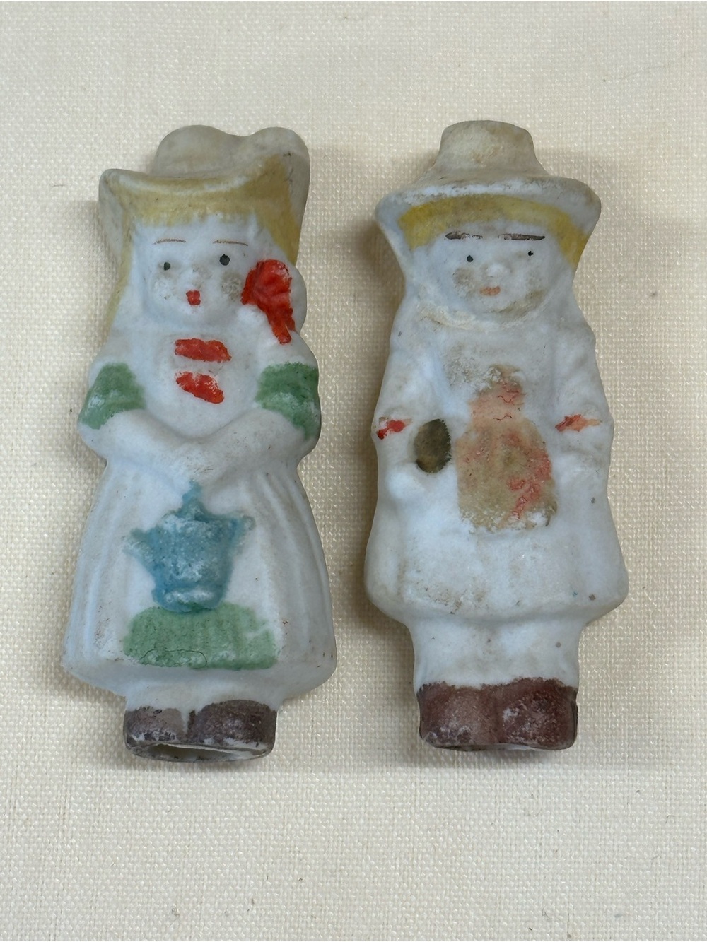 Pair of 1920’s-1930’s Penny Dolls Made in Japan